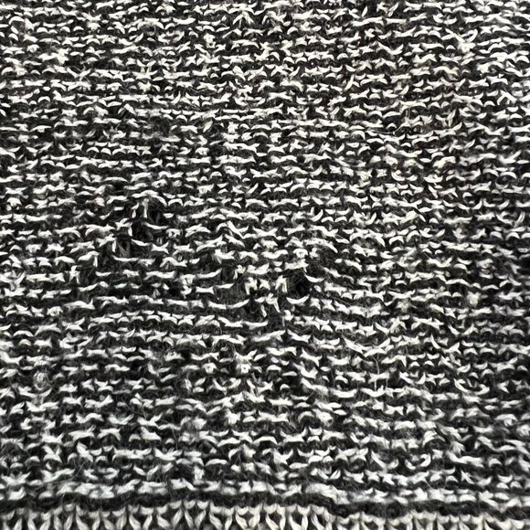 Zadig & Voltaire Apple Alpaca Blend Knit Sweater Gray Long Sleeve V-Neck No Size - Picture 7 of 8